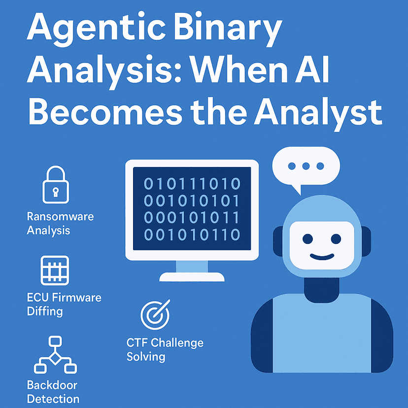 Agentic Binary Analysis: When AI Becomes the Analyst