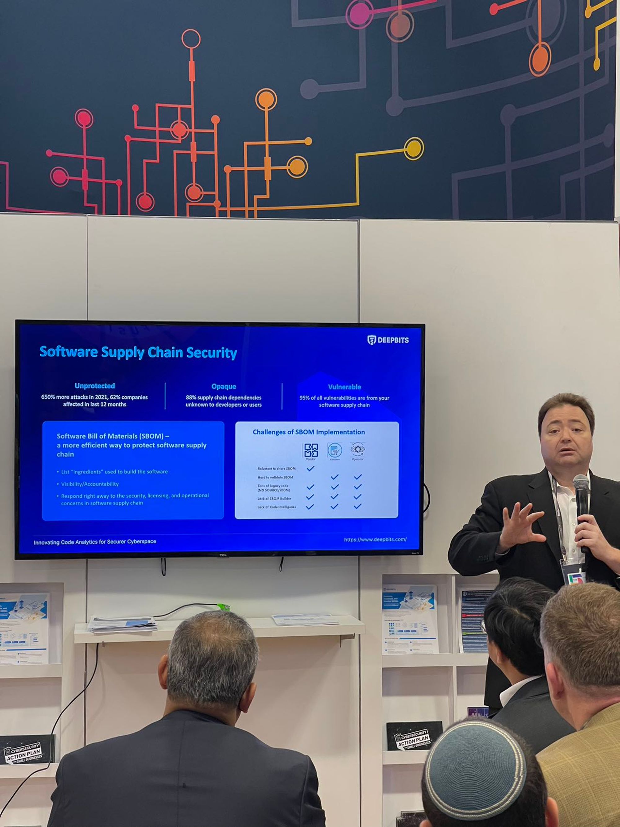 Dr. Angelos at RSA CISA